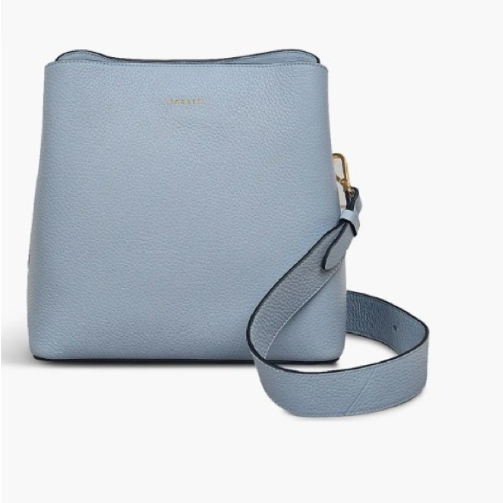 NWT Radley Dukes Place Medium Compartment Crossbody Bag - Bright Blue